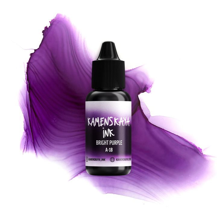 Alkoholos tinta KAMENSKAYA A-LINE 15ml – A-18 lila