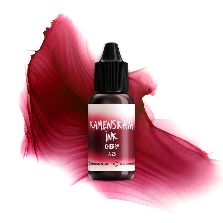 Alkoholos tinta KAMENSKAYA A-LINE 15ml – A-25 cseresznye