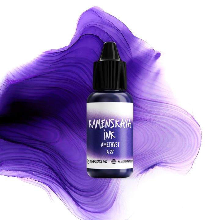 Alkoholos tinta KAMENSKAYA A-LINE 15ml – A-27 ametiszt