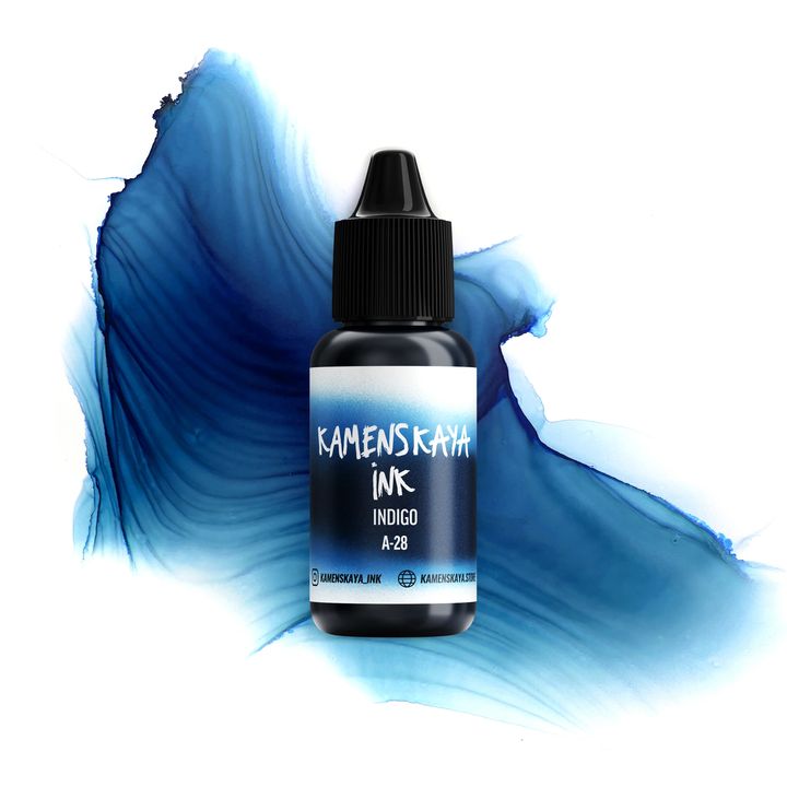 Alkoholos tinta KAMENSKAYA A-LINE 15ml – A-28 indigó