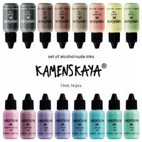 Alkoholos tinták készlete NUDE KAMENSKAYA 16 x 15 ml (2)