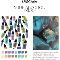 Alkoholos tinták készlete NUDE KAMENSKAYA 16 x 15 ml (4)