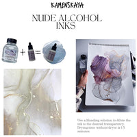 Alkoholos tinták készlete NUDE KAMENSKAYA 16 x 15 ml (7)