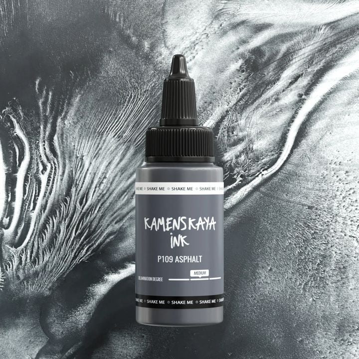 Alkoholos tinta KAMENSKAYA DELAMINATING 30ml – P-109 Aszfalt