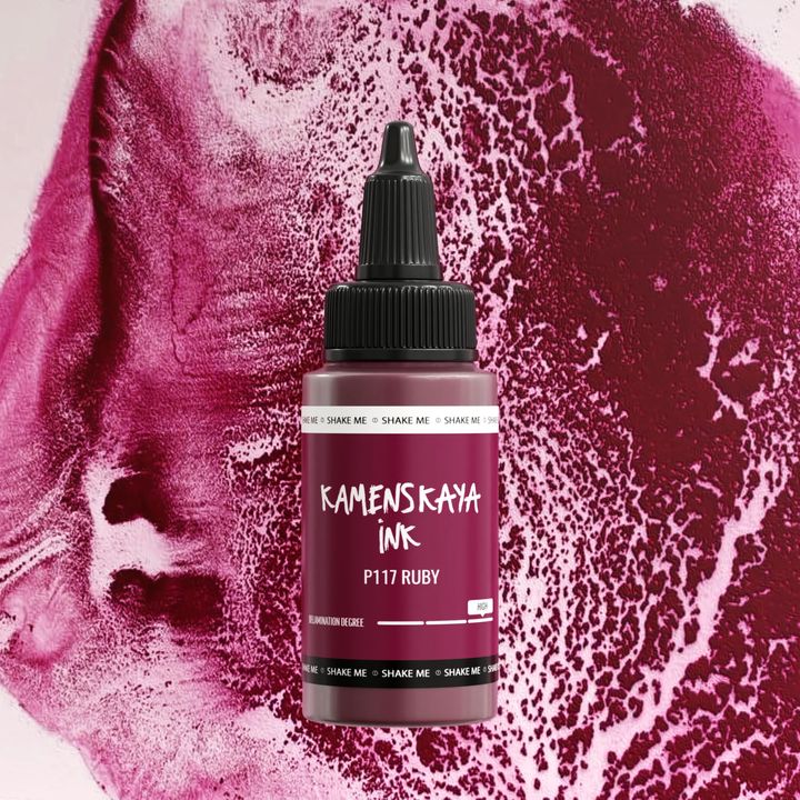 Alkoholos tinta KAMENSKAYA DELAMINATING 30ml – P-117 Rubin