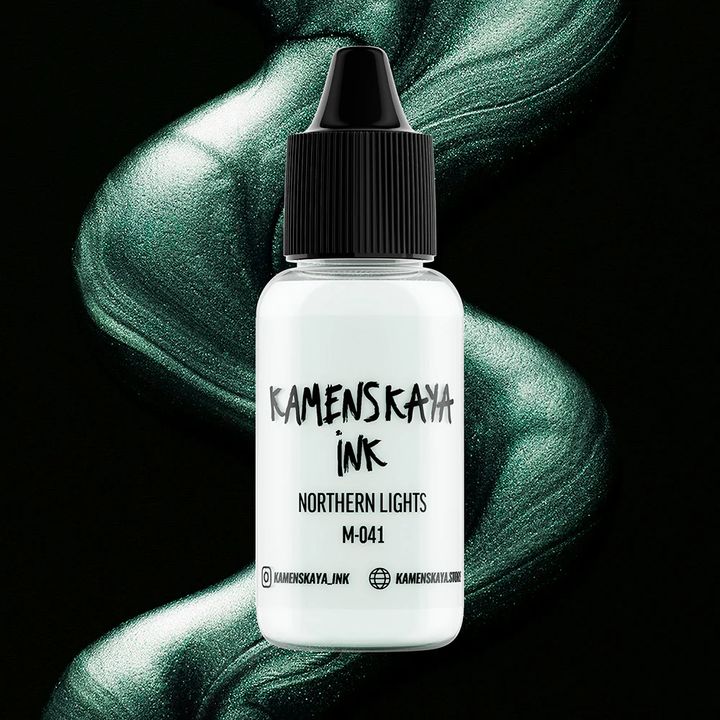 Alkoholos tinta KAMENSKAYA NACRE CHAMELEONS 15ml – M-041 Aurora Borealis