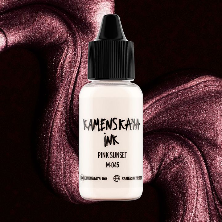 Alkoholos tinta KAMENSKAYA NACRE CHAMELEONS 15ml – M-045 Rózsaszín naplemente