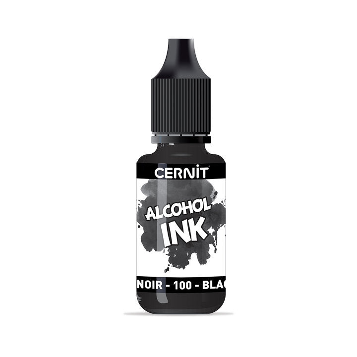 CERNIT alkohol alapú színes tinta 20 ml – 100 fekete