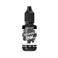 CERNIT alkohol alapú színes tinta 20 ml – 100 fekete