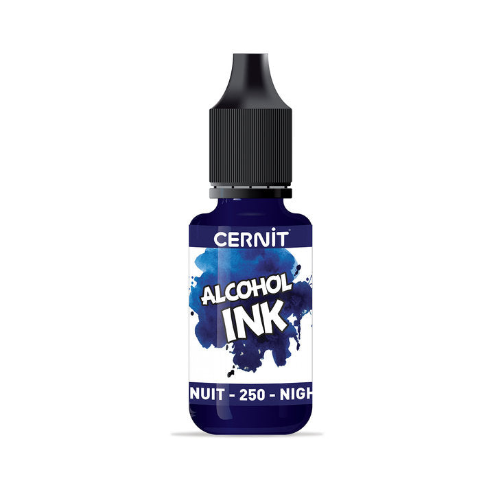 CERNIT alkohol alapú színes tinta 20 ml – 250 éjszakai kék