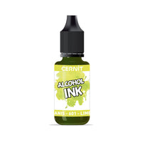 CERNIT alkohol alapú színes tinta 20 ml – 601 ánizs zöld