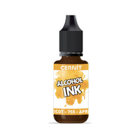 CERNIT alkohol alapú színes tinta 20 ml – 755 sárgabarack