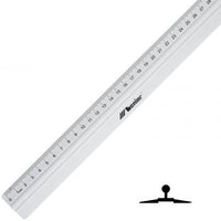 Alumíníum vonalzó fogóval LENIAR - 100  cm