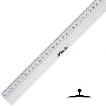 Alumíníum vonalzó fogóval LENIAR - 100  cm