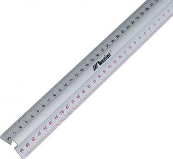 Alumínium vonalzó fogóval LENIAR 20 cm