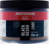 ROYAL TALENS Amsterdam fekete akril gesso 500 ml