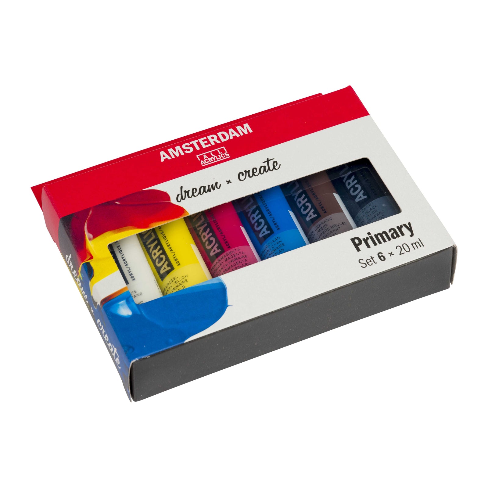 ROYAL TALENS Amsterdam Primary akrilfesték készlet 6 x 20 ml