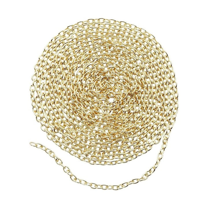 Aranyozott ékszerlánc 2mm x 20m (2)