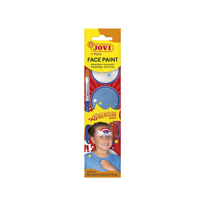Arcfesték készlet Adventure tartozékokkal 3 x 8 ml (4)
