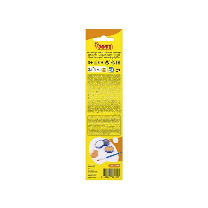Arcfesték készlet Animal tartozékokkal 3 x 8 ml (5)