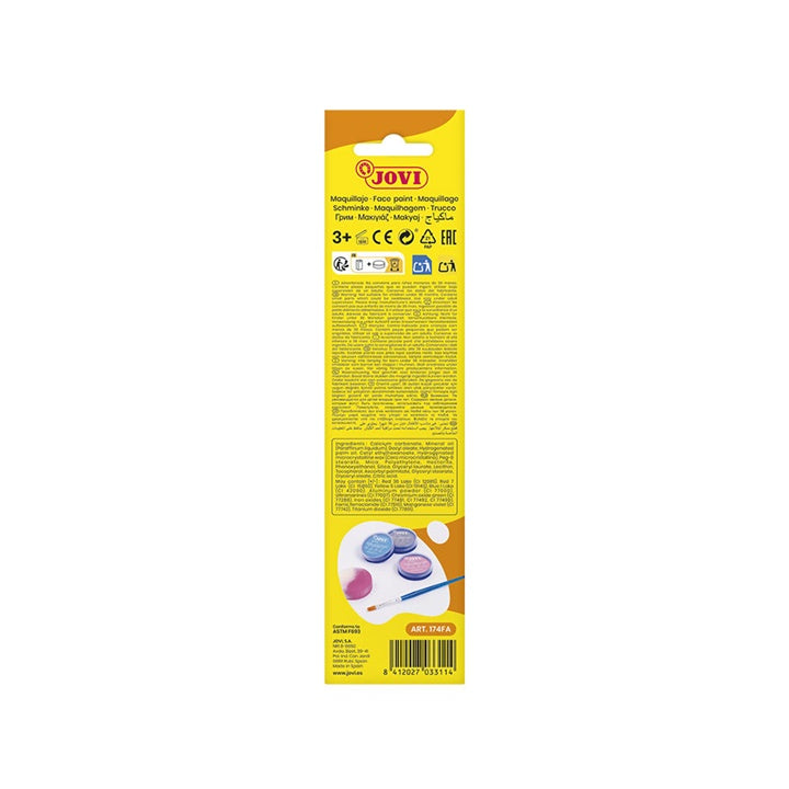Arcfesték készlet Fantasy tartozékokkal 3 x 8 ml (5)