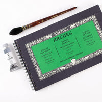ARCHES akvarelltömb Cold Pressed 300 g/m² 15 x 25 cm – 15 lap, spirálozott