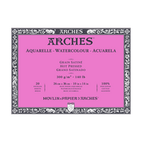 ARCHES HP akvarelltömb természetes fehér 300 g/m² – 20 lapos