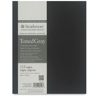Art Journal Strathmore Színezett papír Gray puhakötésű (1)