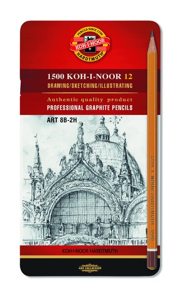 ART KOH-I-NOOR grafit ceruza készlet / 12 részes