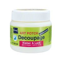 ART POTCH decoupage lakk és ragasztó - bársonyos  150 ml