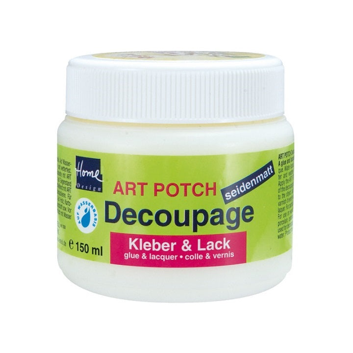 ART POTCH decoupage lakk és ragasztó - bársonyos  150 ml