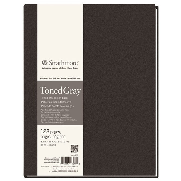 Artbook Strathmore Színezett papír Gray keménykötésű (2)