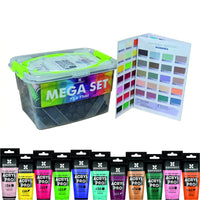 Kompozit ACRYL PRO BOX akrilfesték készlet 73 x 75 ml