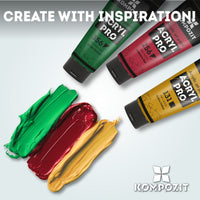 Kompozit ACRYL PRO BOX akrilfesték készlet 73 x 75 ml