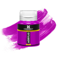 STANDART Kompozit Fluorescent akrilfesték 20 ml – 115 Fluoreszkáló lila