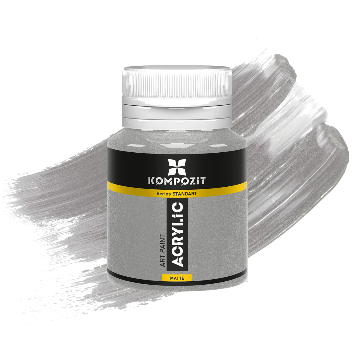 STANDART Kompozit Metallic akrilfesték 20 ml – 91 Ezüst