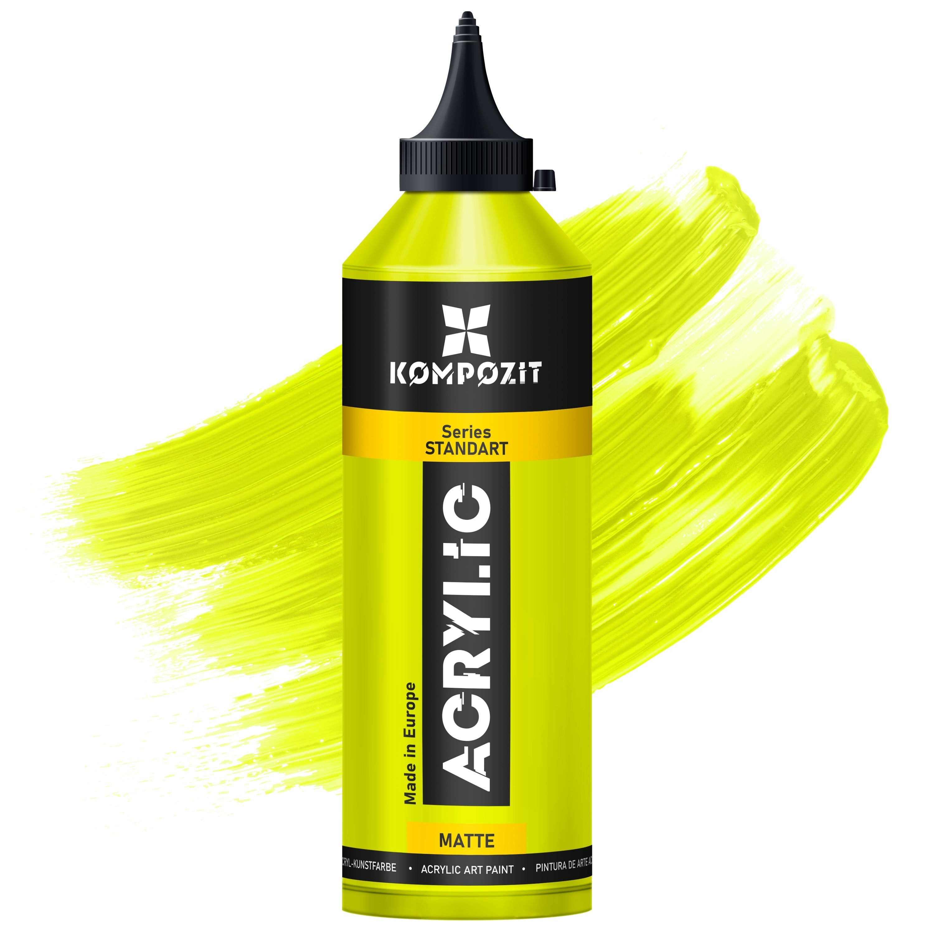 STANDART Kompozit akril festék – 111 Fluorescent Lime Green