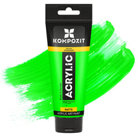Kompozit STANDART Fluorescent akrilfesték 75 ml – 112 Fluoreszkáló zöld