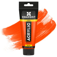 Kompozit STANDART Fluorescent akrilfesték 75 ml – 113 Fluoreszkáló narancssárga