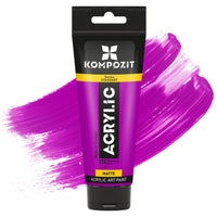 Kompozit STANDART Fluorescent akrilfesték 75 ml – 115 Fluoreszkáló lila