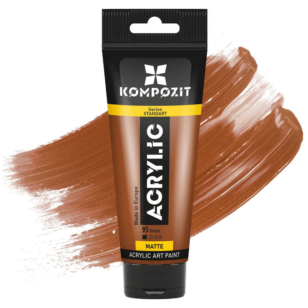 STANDART Kompozit Metallic akrilfesték 75 ml – 95 Bronz