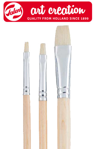 ArtCreation ecsetkészlet természetes szálakkal - 3 részes szett