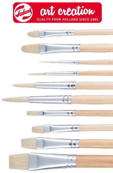 ArtCreationsa természetes szálú ecsetek - 10 db