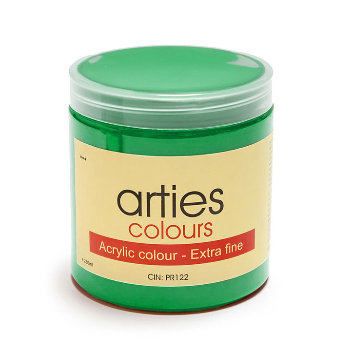 Arties Colours akrilfesték 250 ml / 45 színben - Tartós középzöld