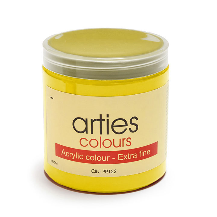 Arties Colours akrilfesték 250 ml / 45 színben - Nápolyi sárga világos árnyalat