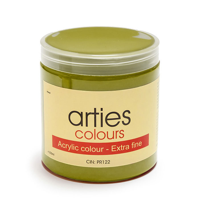 Arties Colours akrilfesték 250 ml / 45 színben - Zöldarany