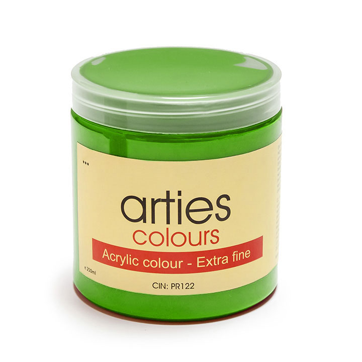 Arties Colours akrilfesték 250 ml / 45 színben - Tartós világoszöld