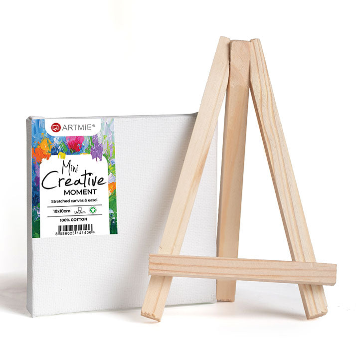 ARTMIE Mini festőállvány vászonnal (2)