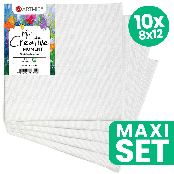 ARTMIE Mini vászonfestő hobbi készlet - 10 darab (1)