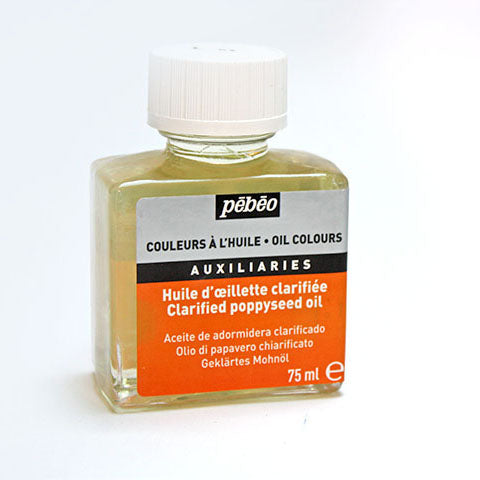 Átlátszó mákolaj PEBEO 495 ml